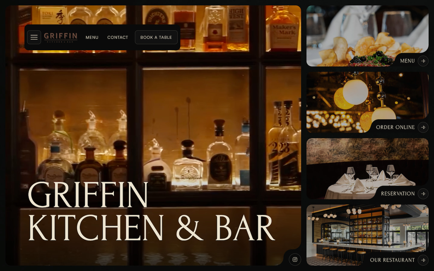 Griffin Kitchen & Bar project
